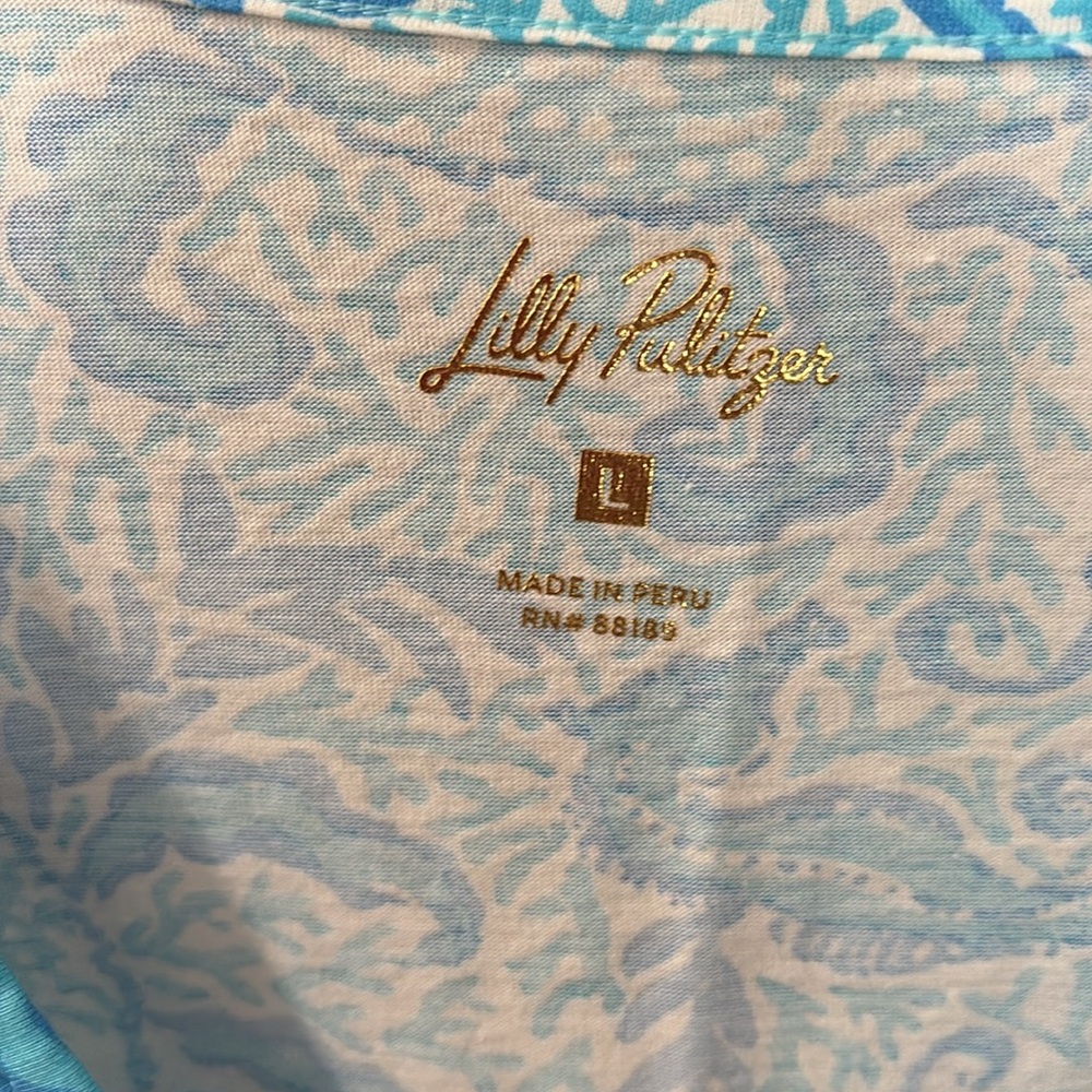 LILLY PULITZER EUC Short Sleeve Dress - Picture 2 of 5